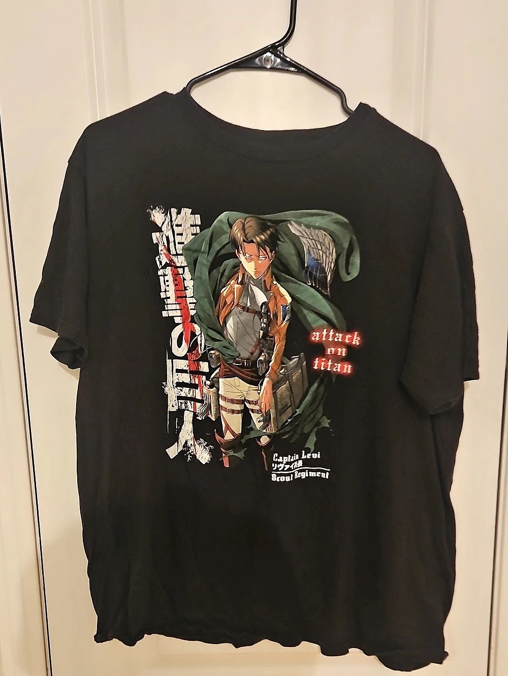 Attack on Titan Season 3 Captain Levi Scout Regiment Graphic